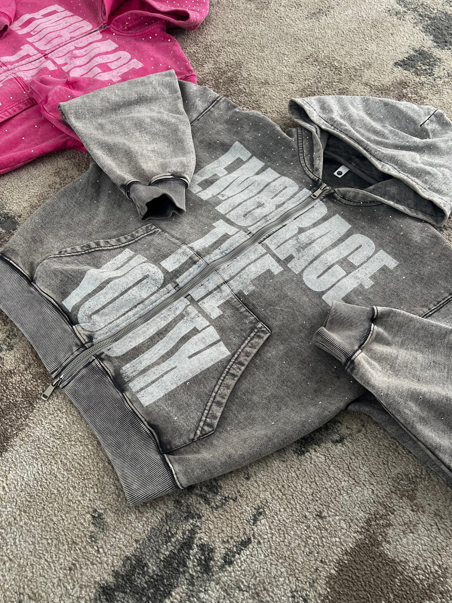 Grey “STATEMENT” Hoodie