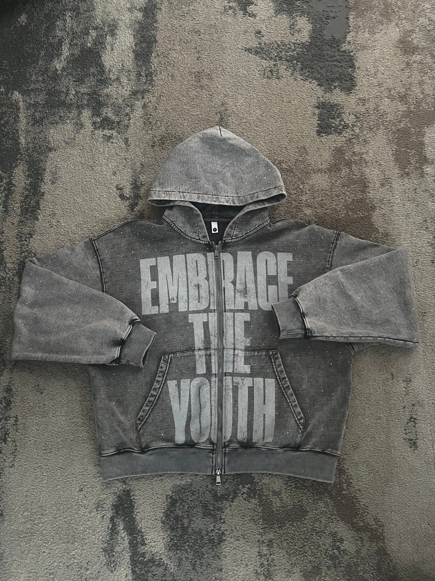 Grey “STATEMENT” Hoodie